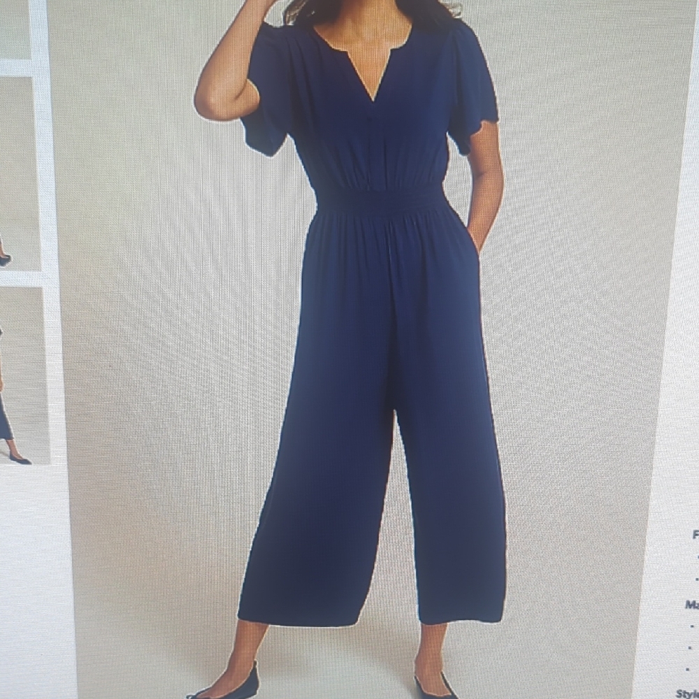 Maurices Classic Navy Jumpsuit